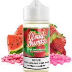 Cloud Nurdz Sour Watermelon Strawberry 100Ml