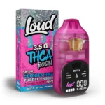 Loud THC-A Rosin SWITCH Disposable Cookies Haze (Sativa) x Purple Passion (Indica) – 3.5g