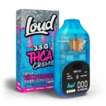 Loud THC-A Creme SWITCH Disposable Grapefruit (Sativa) x Purple Push Pop (Indica) – 3.5g