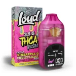Loud THC-A Rosin SWITCH Disposable Pineapple OG (Sativa) x Fruitylicious (Indica) – 3.5g