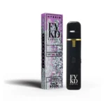 FVKD Exotics THC-A Rosin Disposable Space Cake (Hybrid) – 3.5g