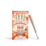 Munchies THCA Diamond Pre Rolls 1G 5Pk Strawberry Cough (Hybrid)